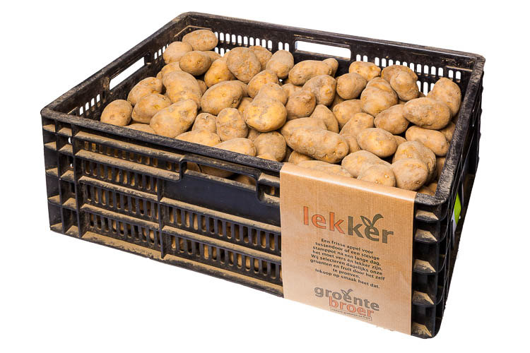Koop Bintje per Kist bij de Aardappelspecialist